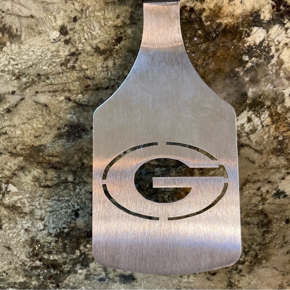 University Of Georgia Bulldogs Grilling Spatula Bottle Opener USA Made Sportula - Picture 2 of 7
